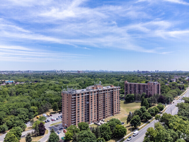 Aerial Photo - Rowntree Manor