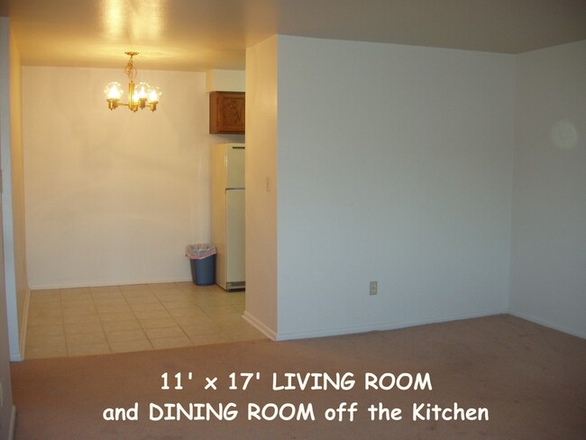 Dining Area off 11' x 17' Living Room - 1243 Gaylord St