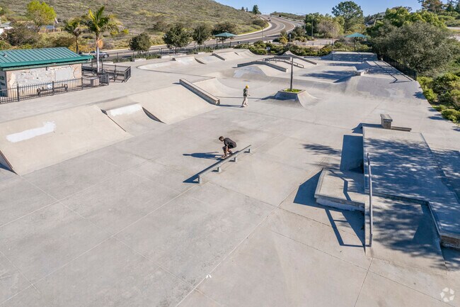 The skate park in Rancho Peñasquitos.