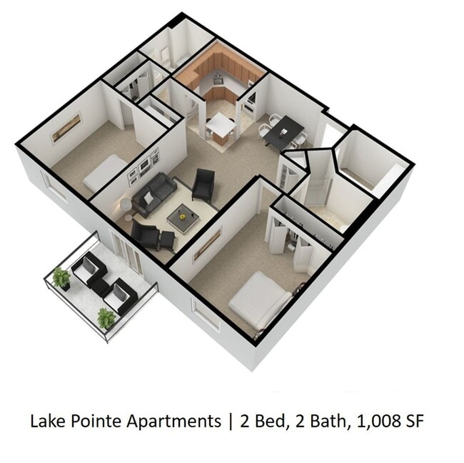 Interior Photo - Lake Pointe Apartments