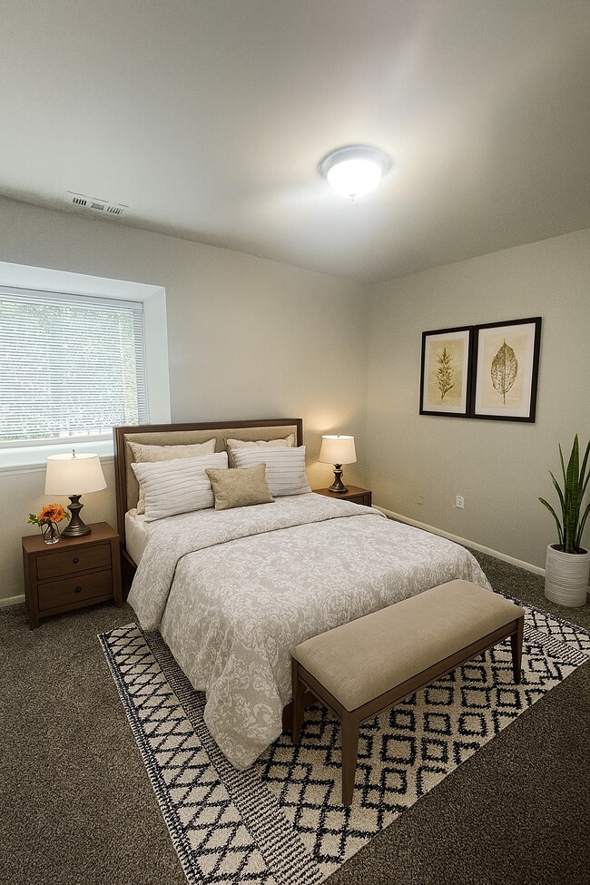 Second Bedroom - Brook Run Apartment Complex