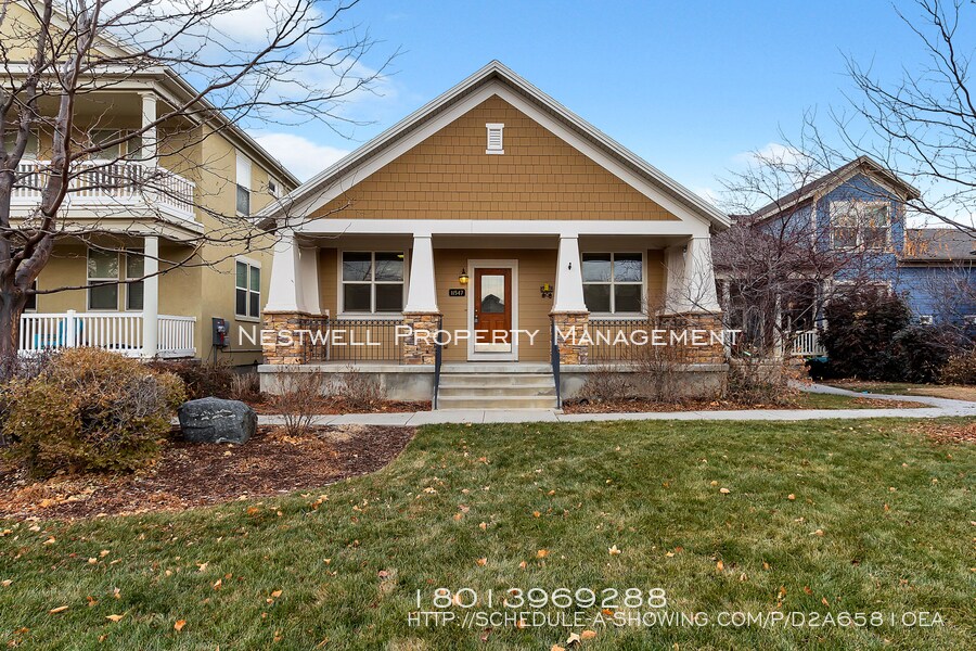 Daybreak Rambler with Finished Basement House for Rent in South