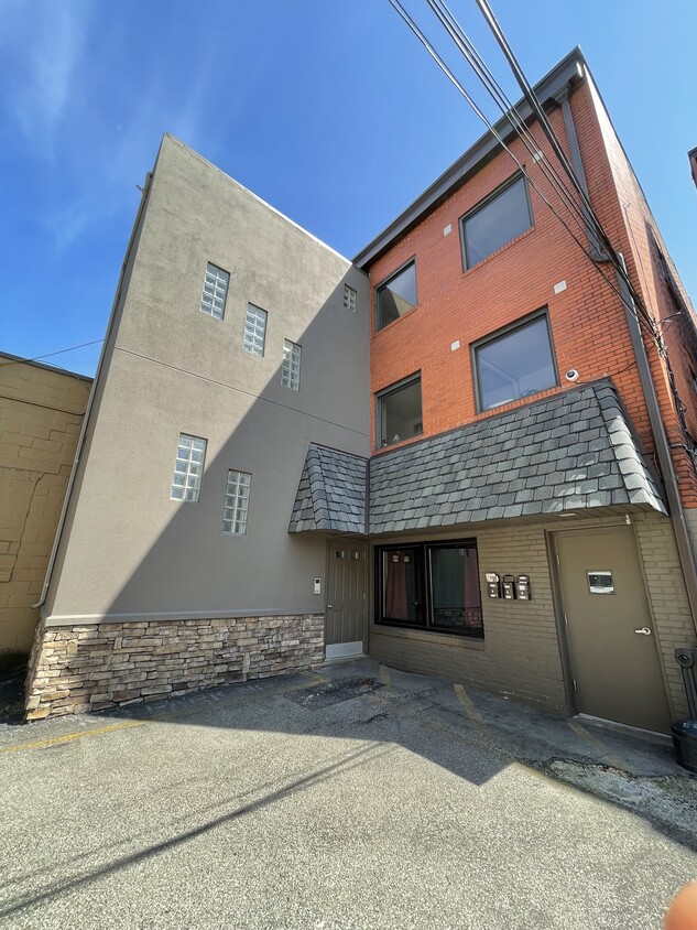 Back of Building (gray building on the left is the main entrance) - 307 Freeport Rd