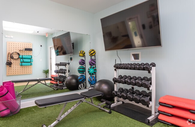 Fitness Center - Harper Landing Apartments