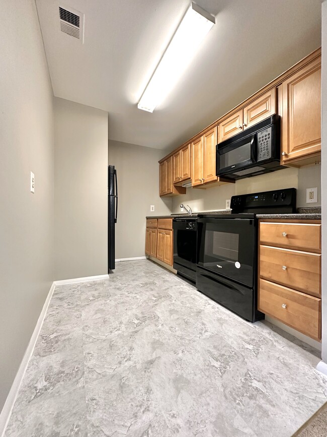 Kitchen - Upgraded Apartment (1br) - Hidden Village Apartments