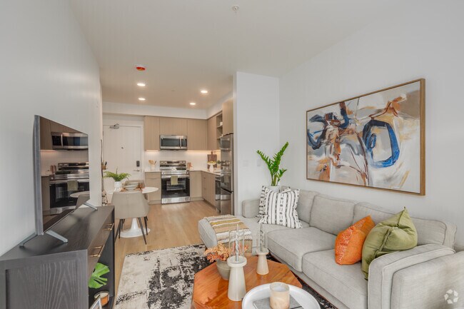 1 chambre, 1 salle de bain - 553 pi2 - Salon - The Gateway