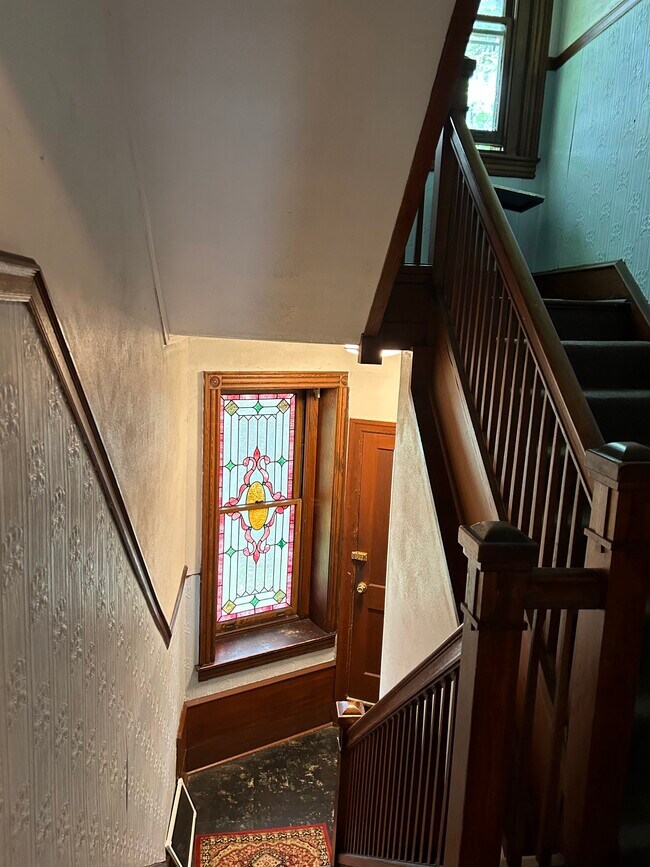 Staircase to Apts. - 1602 Upland Ave