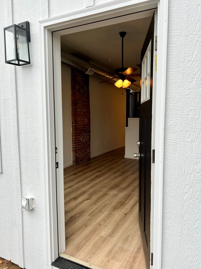 porch entry - 110 W 3rd St