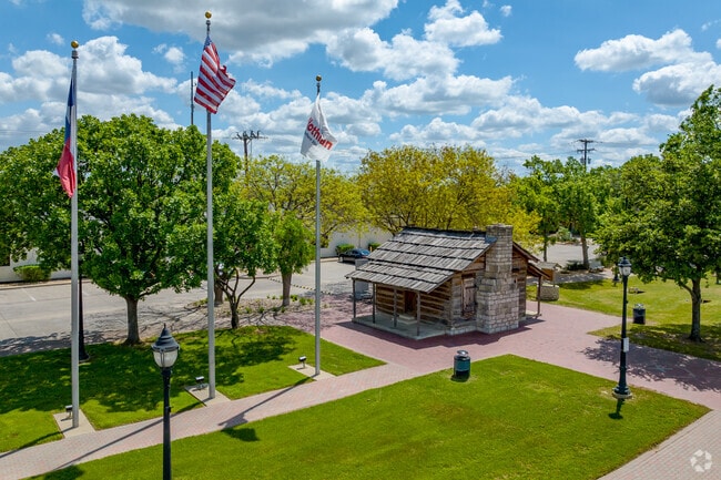 Enjoy the quaint Downtown historic park in Midlothian TX.
