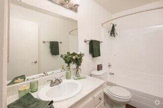 2BR, 1BA - 920SF - Bathroom - Newport Village Apartments