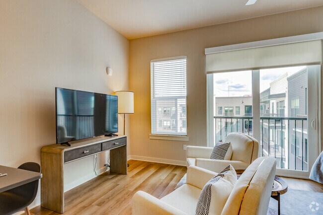 Estudio, 1 baño - 561 ft² - 1701 Central Apartments