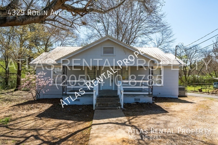 4329 Robin Avenue Adamsville, AL 35005 House for Rent in Adamsville