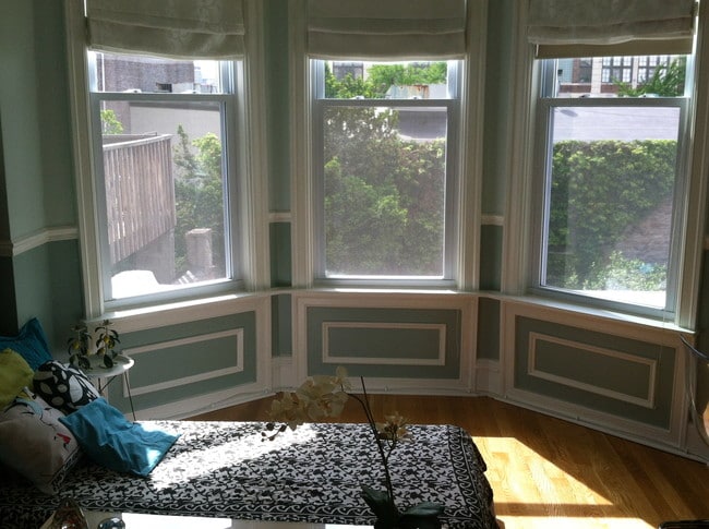 Sleeping area with plenty of light and views - 250 S 23rd St Apartment