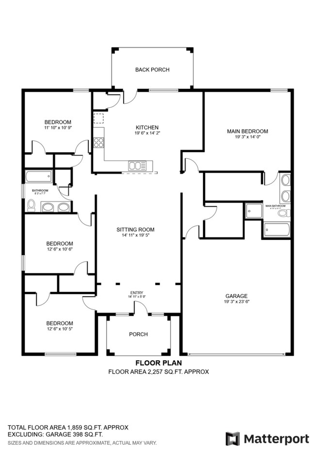 Great 4 Bedroom with Split Floor Plan! House for Rent in North Little