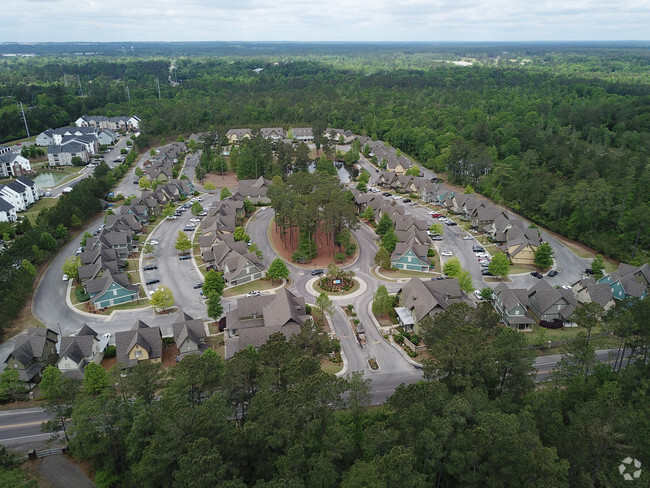 Aerial Photo - The Cottages of Hattiesburg