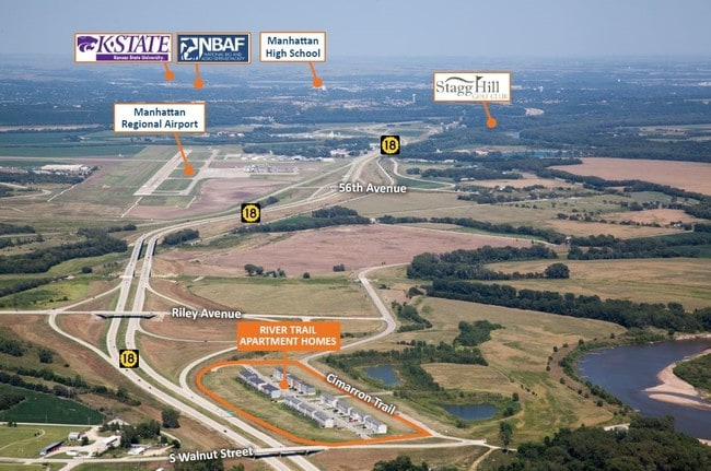 Manhattan Airport - K-State - River Trail Apartment Homes