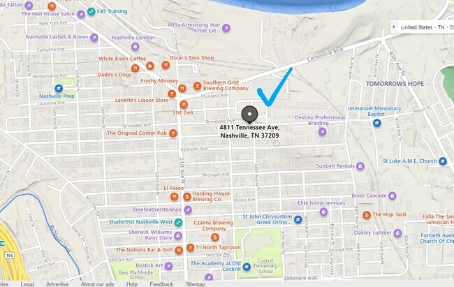 best location in the Nations! - 4811A Tennessee Ave