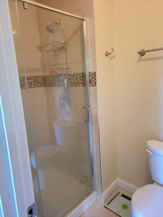 Primary bath with updated shower - 9624 Masterworks Dr
