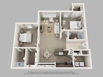 2 Bedroom + 2 Bath