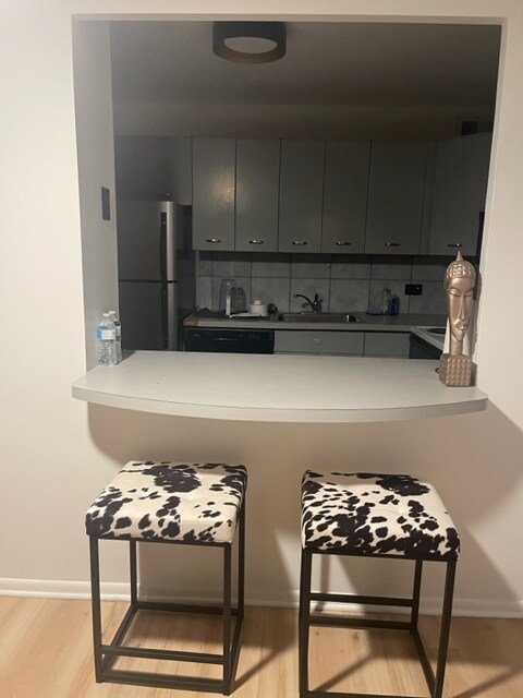 Peek a boo kitchen - 4800 S Chicago Beach Dr
