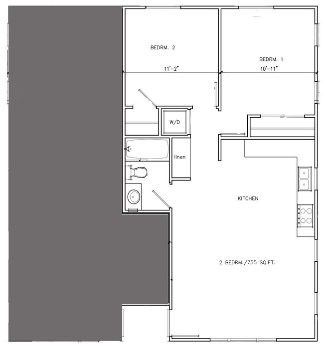 2BD UNIT - 2288 W 27th St