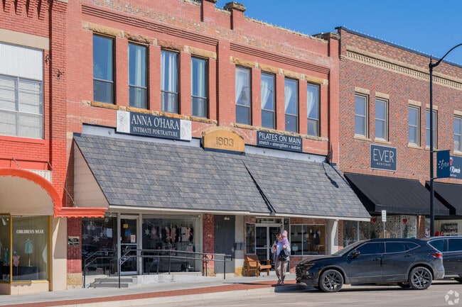Main Street in Ada is a central shopping and entertainment destination for locals.