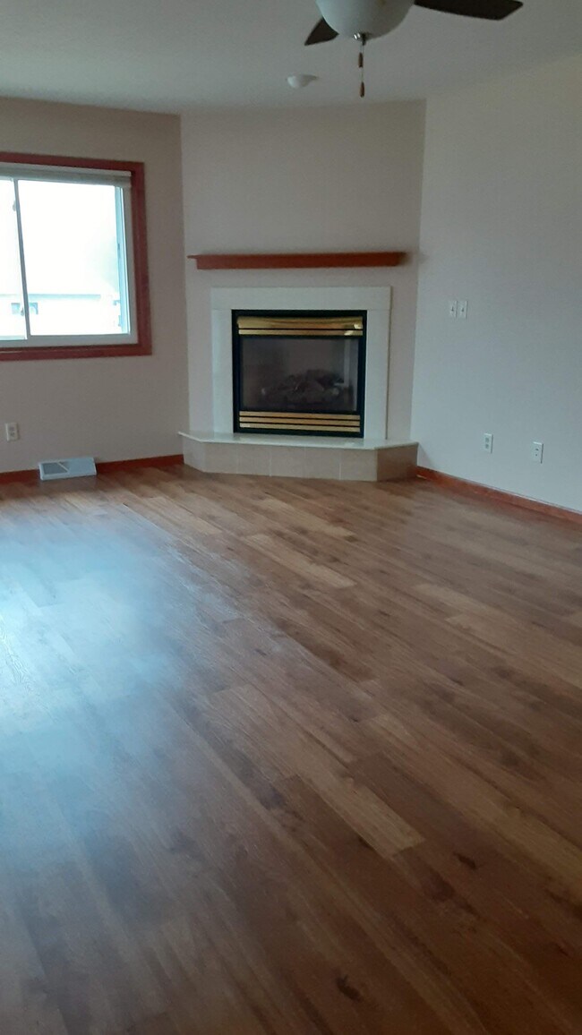 Living room fire place - 800 Windhill St.