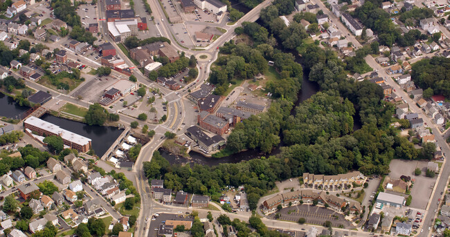 Aerial Photo - Millrace District Apartments