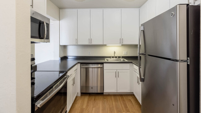 Kitchen with Stainless Steel Appliances - West 5th