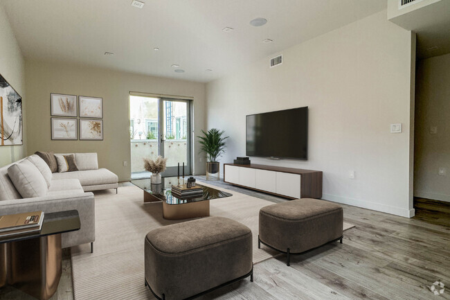 3 BR, 2 BA - Living Room (Highland Suite) - Legacy Tamarind