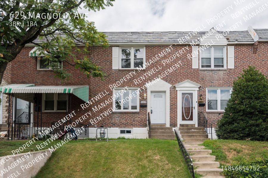 3br 1BA Townhome , Glenolden PA Ready to R... House Rental in
