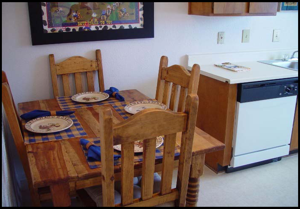 View of Unit Kitchen - Oak Tree East Apartments