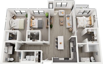 Interior Photo - The Brooks Apartments