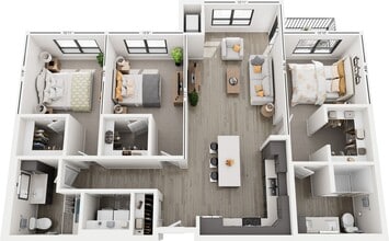 Interior Photo - The Brooks Apartments