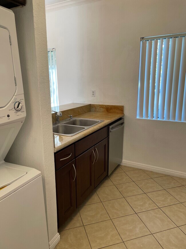 In unit laundry in kitchen - 7632 Topanga Canyon Blvd
