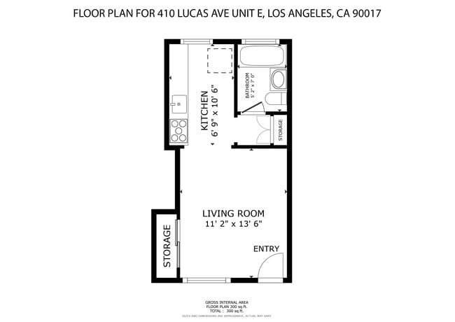 UNIDAD E - Estudio - 410 Lucas Ave.