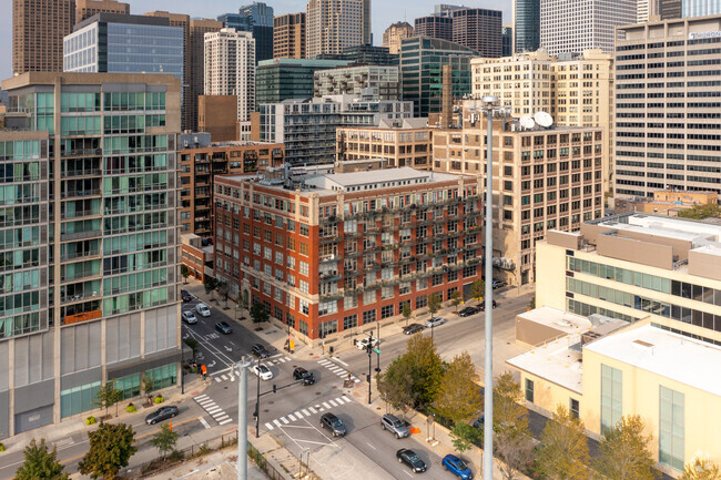 Aerial Photo - Heavy Timber Lofts