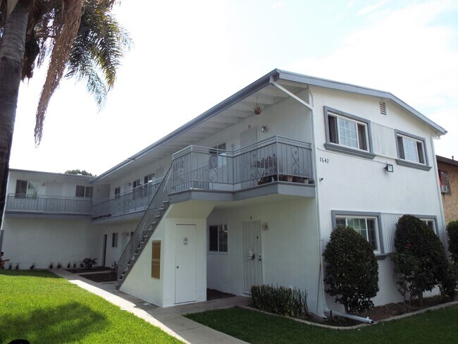 Front of the Apartments - 7642 Comstock Ave