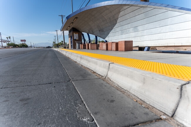 Public Transit stops have a very interesting design.