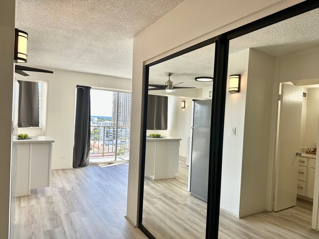 Large studio with mirrored closet - 818 S King St
