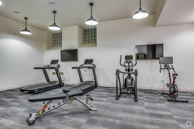 Fitness Center - The Press Apartments