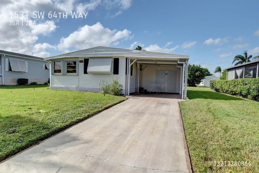 Primary Photo - Beautiful 3/2 Mobile Home in Sandalfoot Cove