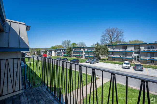 Balcony - Teal River Apartments