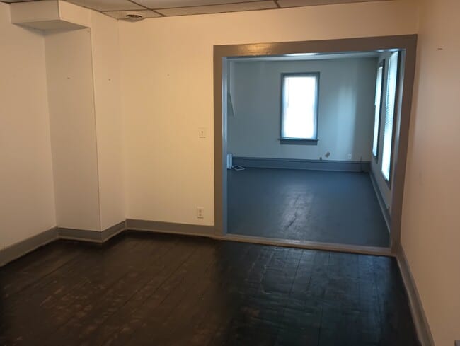 Living room from front entrance - 126 1st St