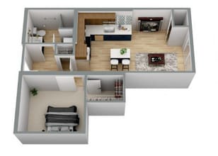 Interior Photo - Oaks Pentagon Village