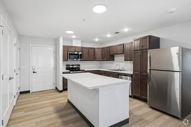 3BR, 2BA - 1,097SF - Kitchen and Dining Area - Union at Bluffs Run