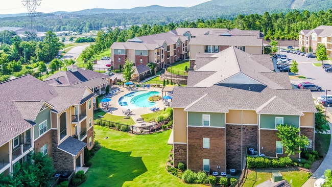 Aerial Photo - Chenal Pointe at the Divide