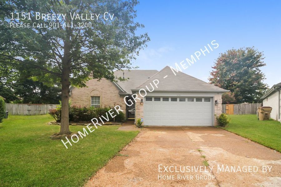 Great Cordova Location! House for Rent in Cordova, TN