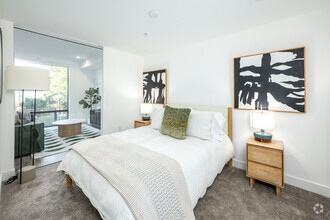 1BR, 1BA - 584SF - Bedroom - Bonsai Apartments