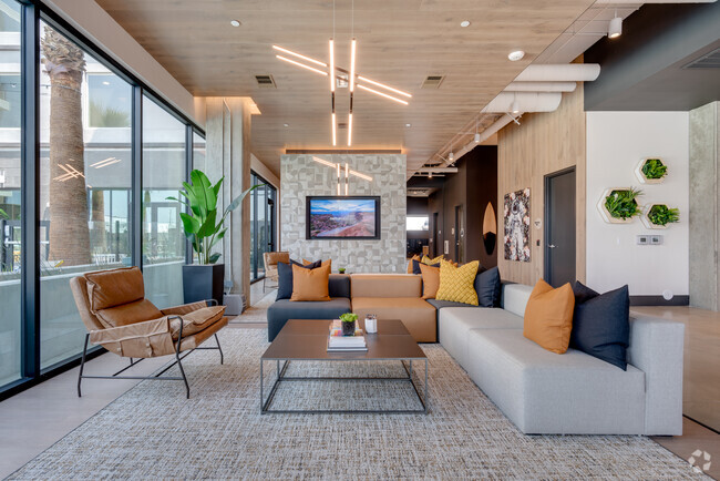 Lobby / Leasing Office - Airo at South Bay